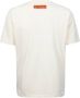 Heron Preston Witte Katoenen T-shirt met Contrasterende Print White Heren - Thumbnail 4