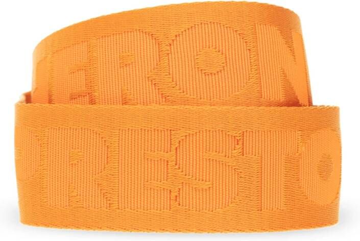 Heron Preston Riem met logo Orange Heren