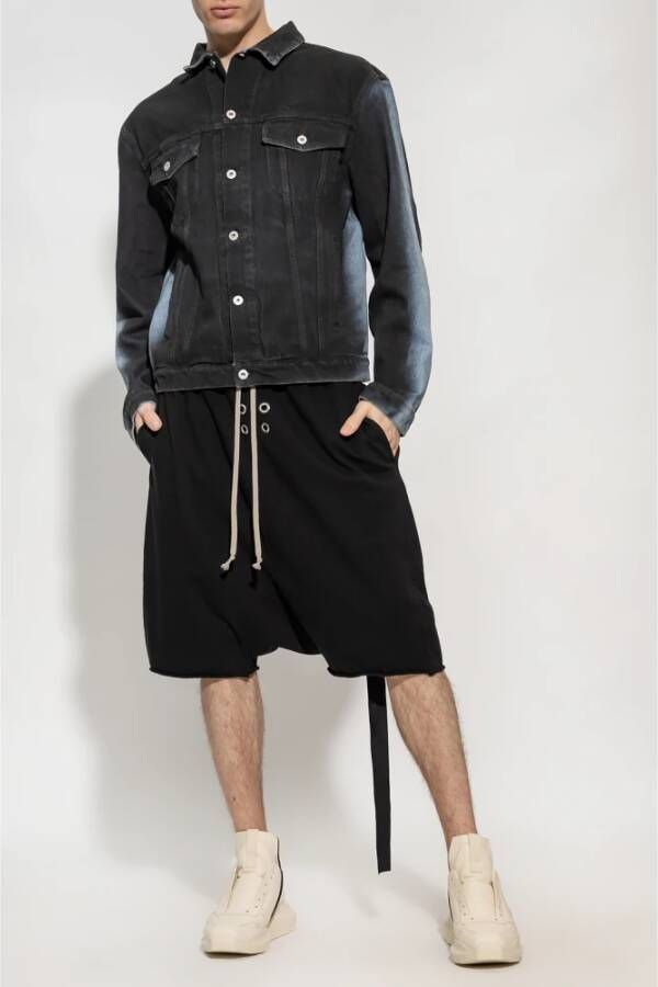Heron Preston Denim jack Zwart - Foto 2