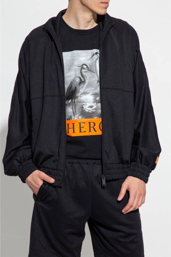 Heron Preston Trainingsjack met logostreep Zwart - Foto 7