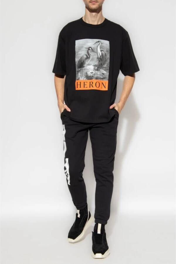 Heron Preston T-shirt met grafische print Zwart - Foto 2
