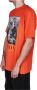 Heron Preston Oranje Grafische Print Crew Neck T-shirt Oranje Heren - Thumbnail 6