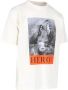 Heron Preston Heron Logo Print Relaxte T-shirt White Heren - Thumbnail 10