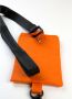 Heron Preston Paspoort Sleutelhanger Houder Nylon PVC Orange Heren - Thumbnail 2