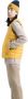 Herschel Veerloos vest Yellow Dames - Thumbnail 2