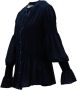 High Blouses Blauw Dames - Thumbnail 2