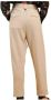 High Broek Beige Dames - Thumbnail 2