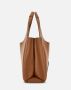 Hogan Gestructureerde leren shopper met Maxi H Brown Dames - Thumbnail 2