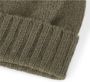Howard London Klassieke Groene Cashmere Beanie Grijs Heren - Thumbnail 2