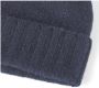 Howard London Klassieke Navy Cashmere Beanie Blauw Heren - Thumbnail 3