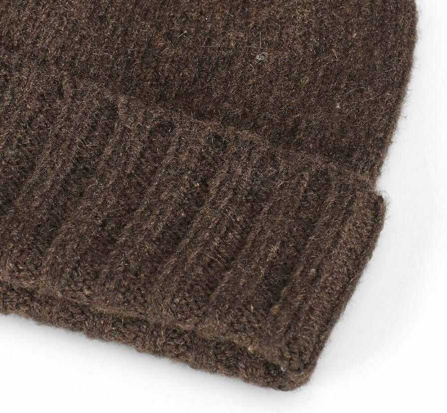 Howard London Kasjmier beanie Bruin Unisex