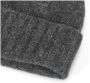 Howard London Klassieke Cashmere Beanie Donkergrijs Grijs Heren - Thumbnail 2