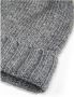 Howard London Klassieke Grijze Cashmere Beanie Grijs Heren - Thumbnail 3