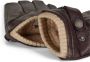 Howard London Donkerbruine Leren Handschoenen voor Heren Bruin Heren - Thumbnail 2