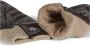Howard London Dames Leren Handschoenen in Donkerbruin Premium Kwaliteit Bruin Heren - Thumbnail 2