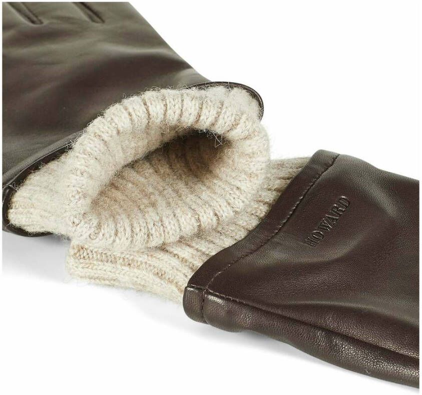 Howard London Handschoenen Ella Bruin Dames