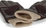 Howard London Leah Donkerbruine Leren Handschoenen Bruin Heren - Thumbnail 2