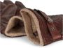 Howard London Premium Bruine Leren Handschoenen voor Heren Bruin Heren - Thumbnail 2
