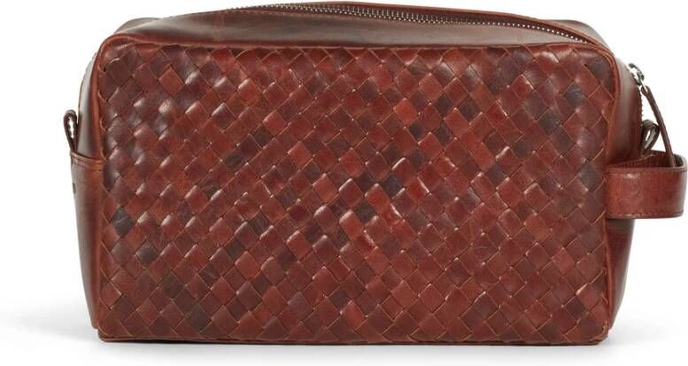 Howard London Toilet Bags Bruin Heren