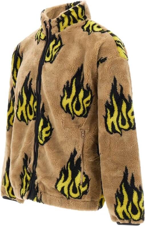HUF Beige Sweaters Beige Heren