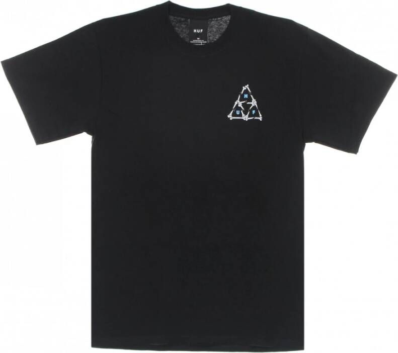 HUF Triple Triangle Tee Zwart Black Heren