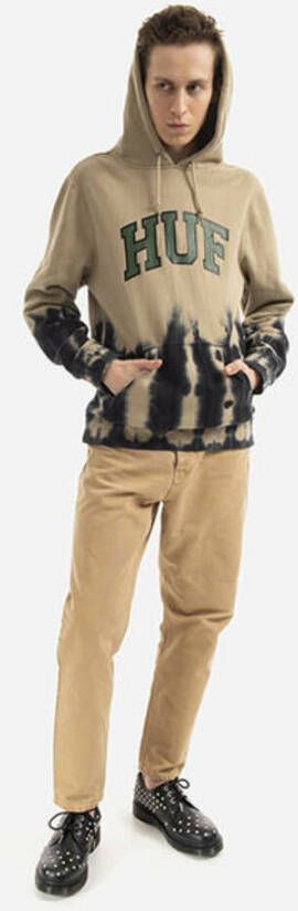 HUF Hoodies Bruin Heren
