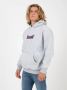 HUF Grijze Herenhoodie met Aangepast Logopatch Gray Heren - Thumbnail 2