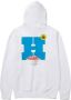 HUF Witte Cereal Killer Hoodie Lange Mouw White Heren - Thumbnail 2