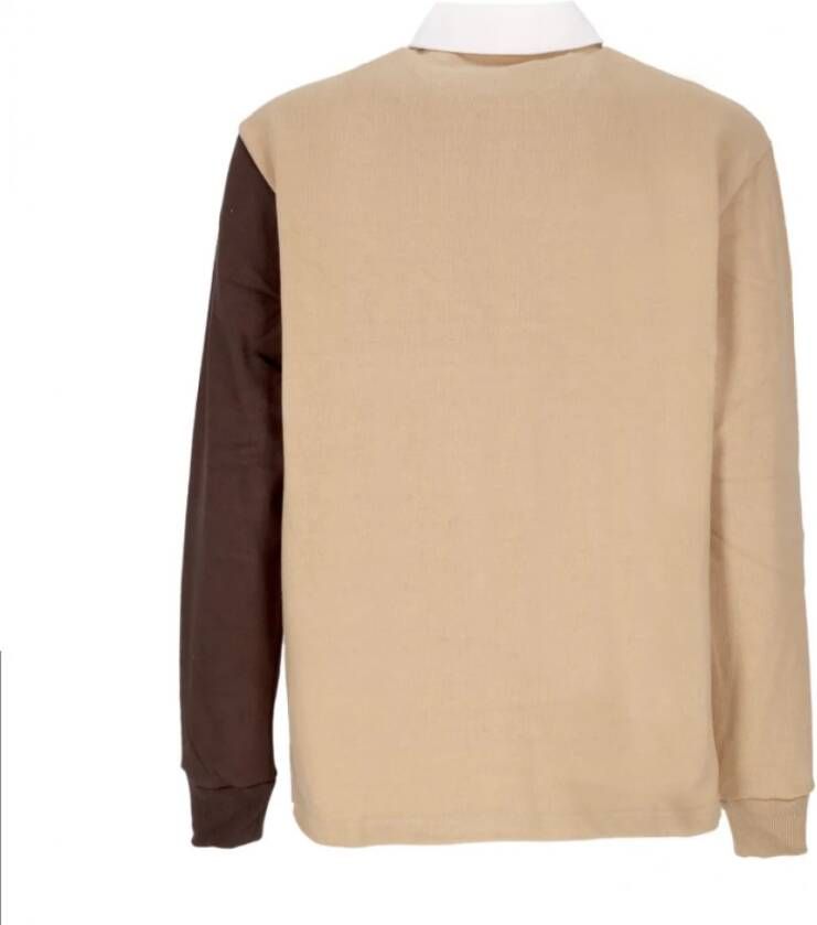 HUF Polo Shirt Bruin Heren