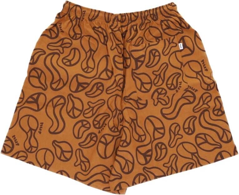 HUF Short Shorts Oranje Dames