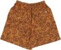 HUF Short Shorts Oranje Dames - Thumbnail 2