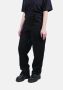 HUF Zwarte Geborstelde Katoenen Broek Black Dames - Thumbnail 2