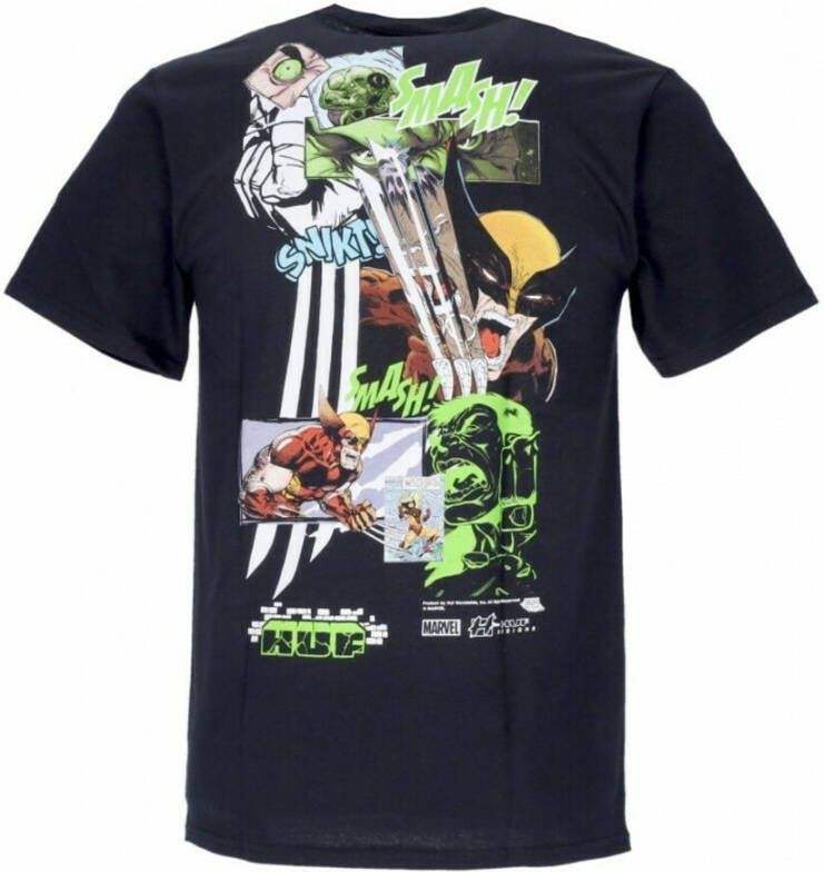 HUF T-shirts Zwart Heren