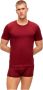 Hugo Boss 3-Pack Katoenen Jersey Logo Intieme T-Shirts Rood Red Heren - Thumbnail 3