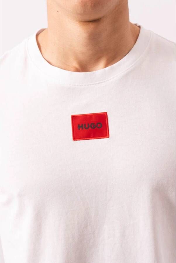 Hugo Boss 50447978 T -shirt Wit Heren