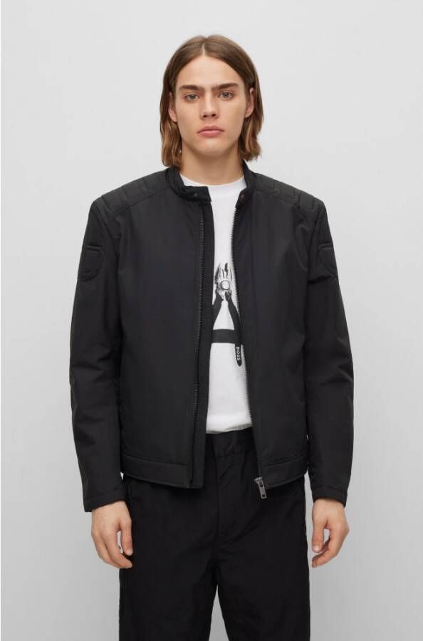 Hugo Boss Bomber Jackets Zwart Heren