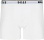 Boss Lange boxershort Boxer Brief 3P met in kleur bijpassende weefband (3 stuks) - Thumbnail 7