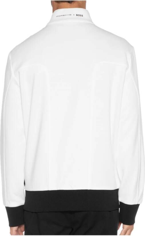 Hugo Boss Coats Wit Heren