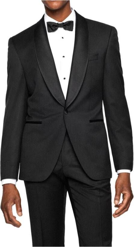 Hugo Boss Dresses Zwart Heren