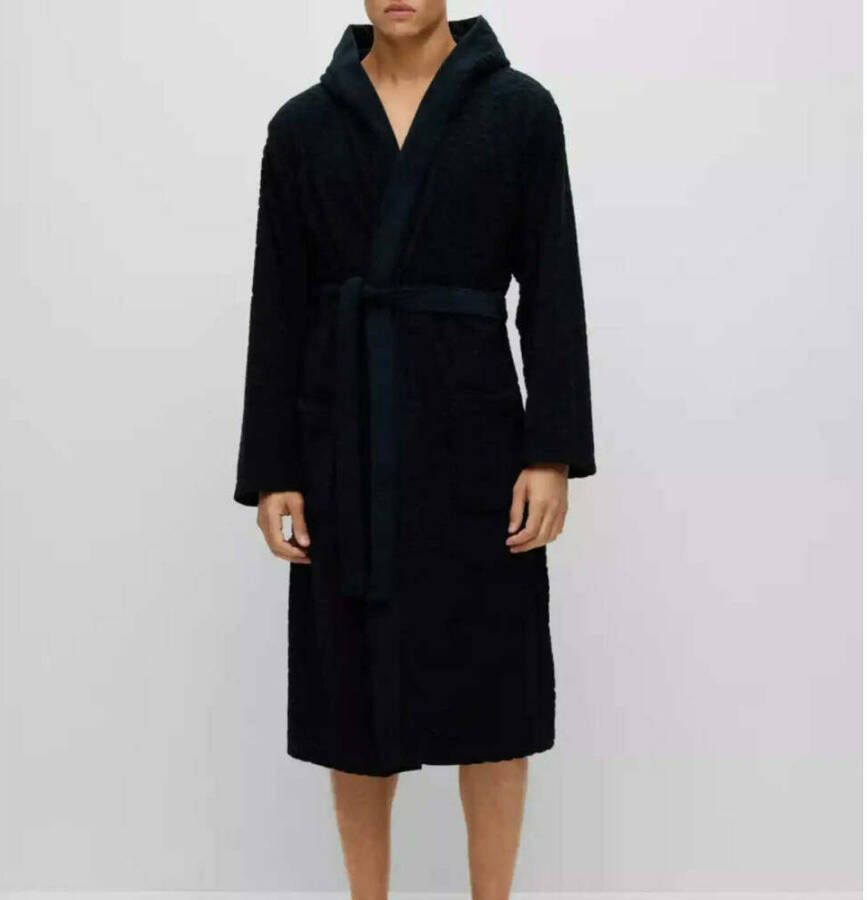 Hugo Boss Fashion Robe Black Zwart Heren