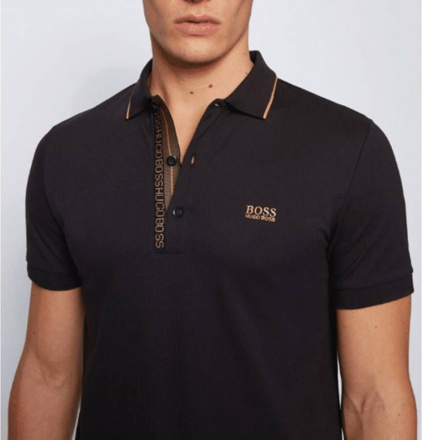 Hugo Boss Poloshirt Zwart Heren