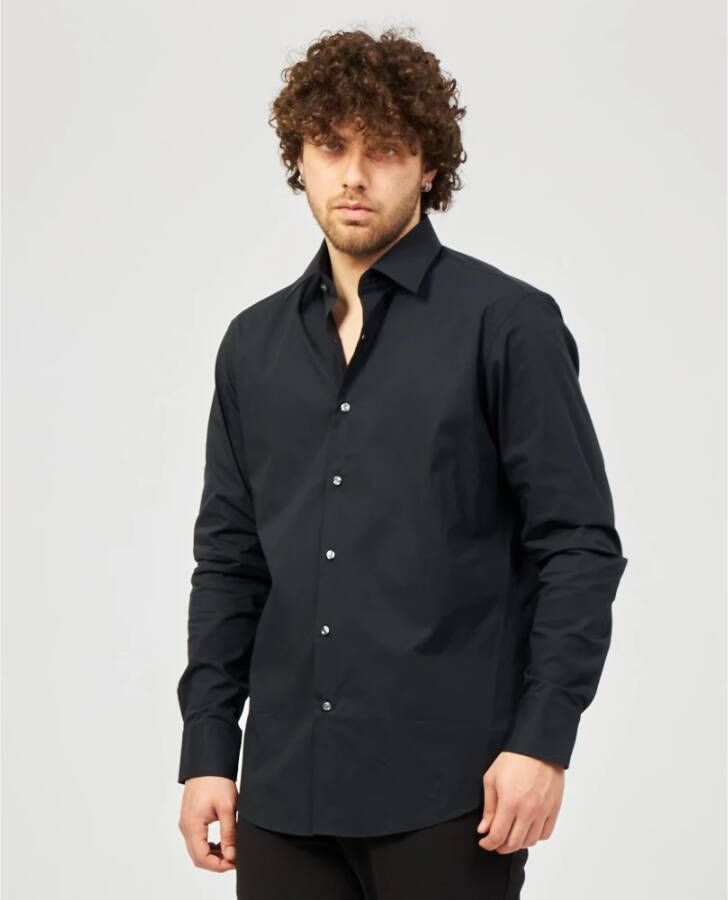 Hugo Boss Formal Shirts Zwart Heren