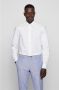 Hugo Boss Regular Fit Katoenen Overhemd in Wit White Heren - Thumbnail 3