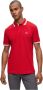 Hugo Boss Heren Polo met Details en Contrast Logo Model 50469055 Paddy Kleur Rood Red Heren - Thumbnail 2