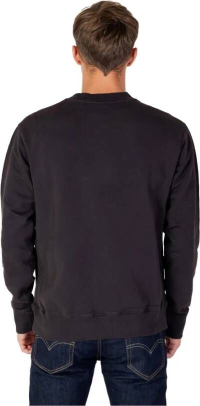 Hugo Boss Heren Zwarte Sweatshirt Zwart Heren