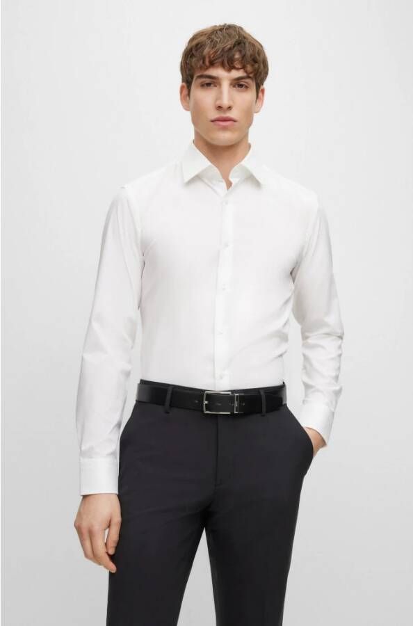 Hugo Boss Herenoverhemd Wit Heren