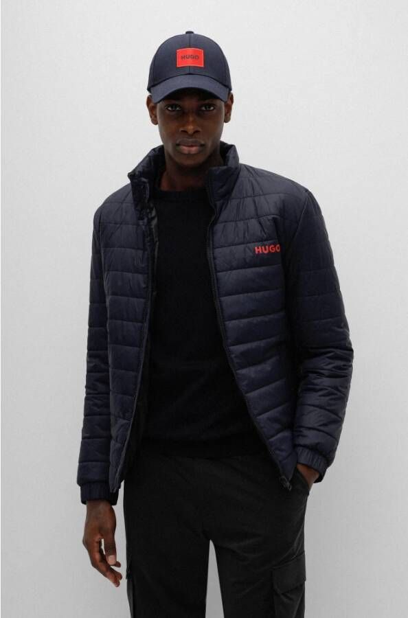Hugo Boss Hugo-Jas Stijlvolle Jas Blauw Heren