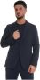 Boss Jacket without lining decostruita Blauw Heren - Thumbnail 2