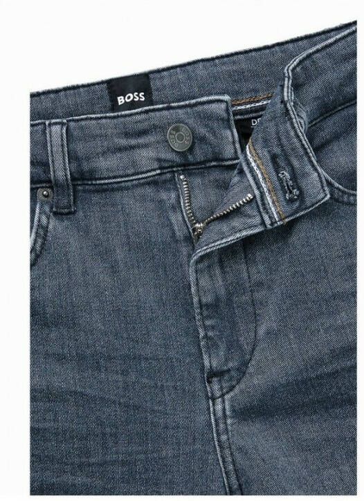 Hugo Boss Slimfit-jeans Grijs Heren