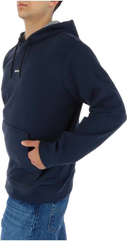Hugo Boss Mens Sweatshirt Blauw Heren